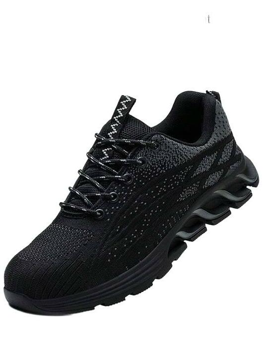 czarne robocze buty