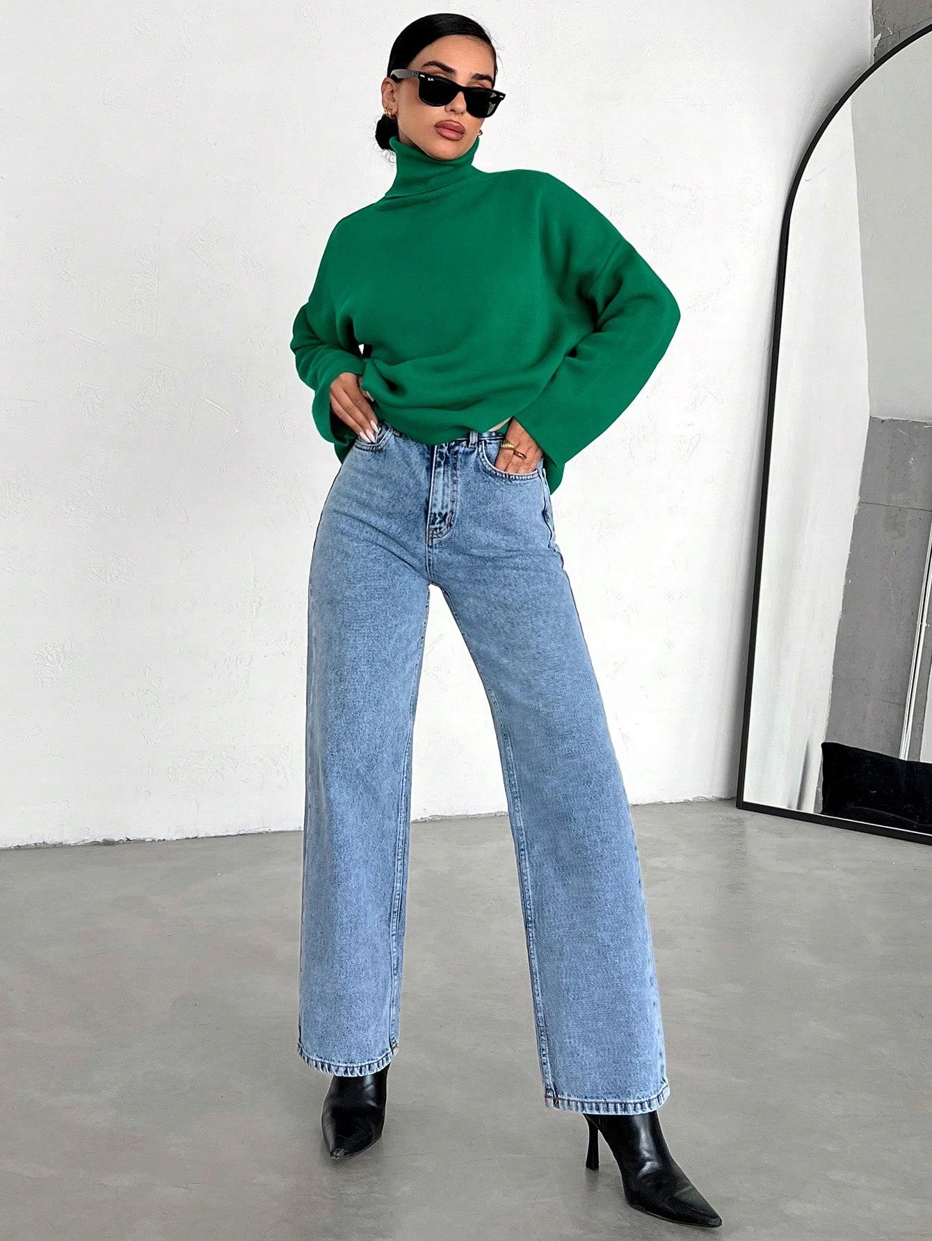 NIEBIESKIE SPODNIE JEANS