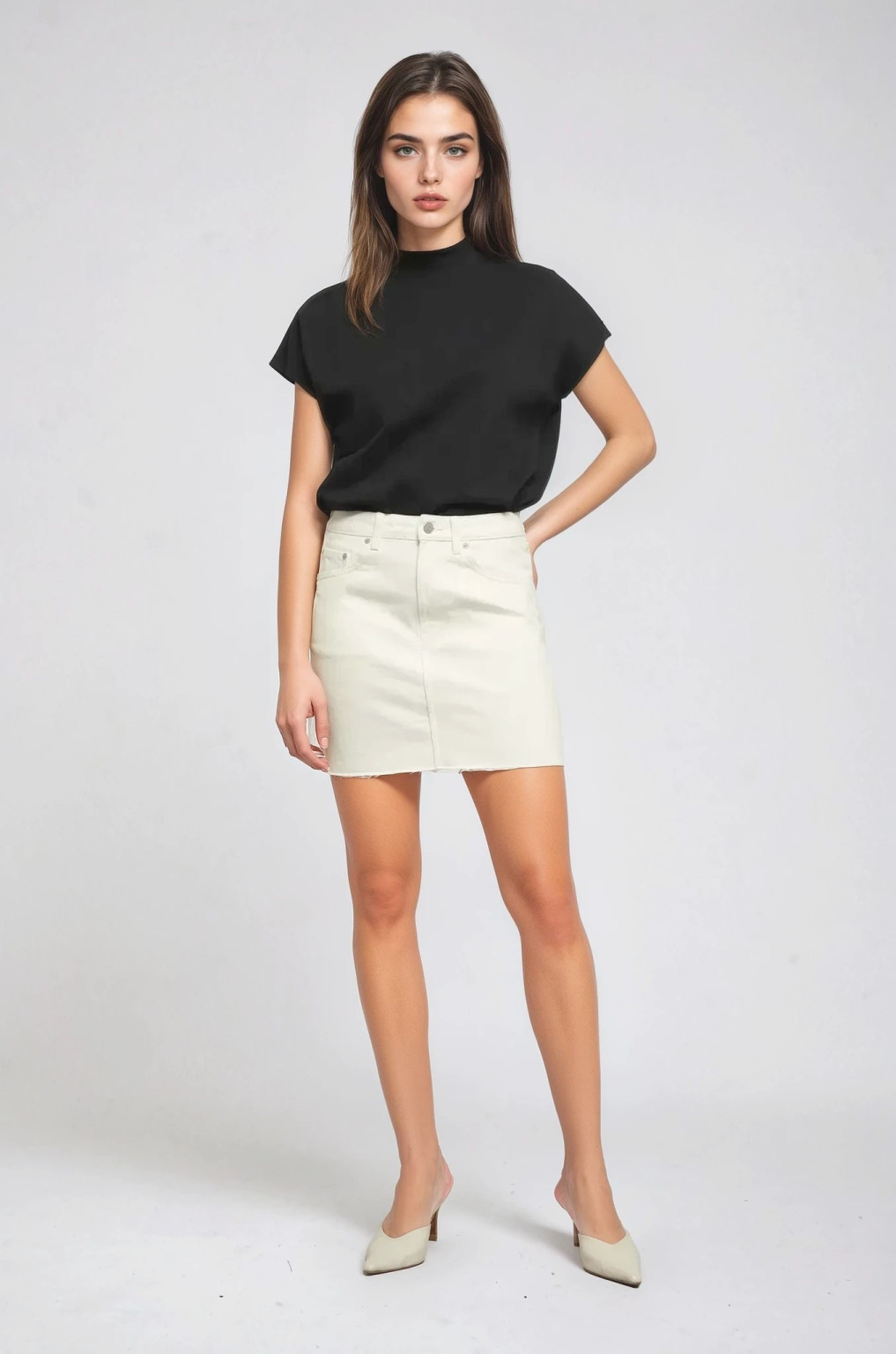 MINI SPÓDNICA JEANS