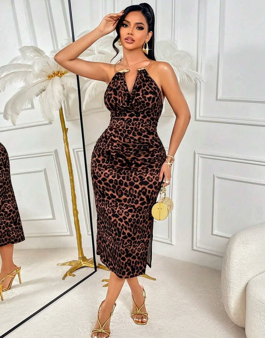 SUKIENKA ANIMAL PRINT