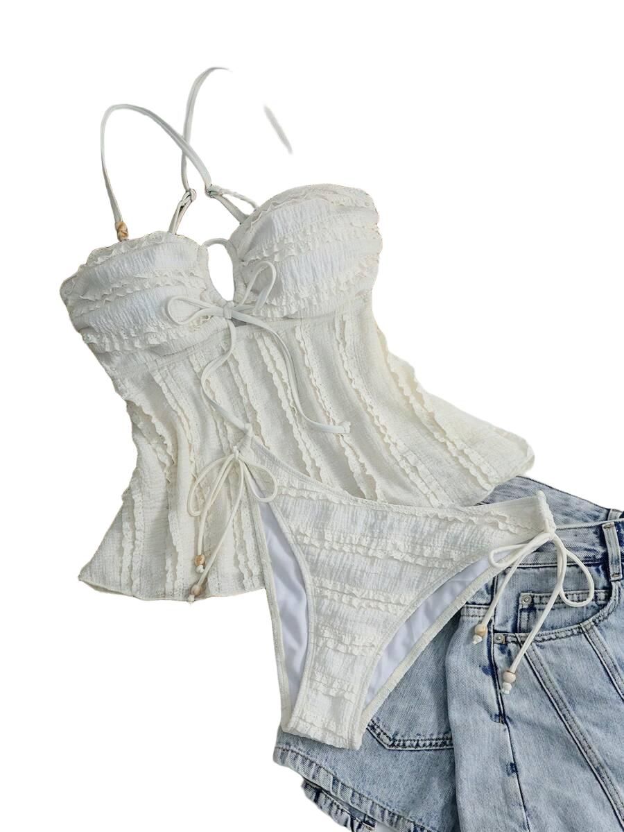 DWUCZĘŚCIOWE TANKINI DAMSKIE