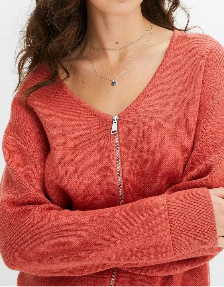 ROZPINANY SWETER DAMSKI