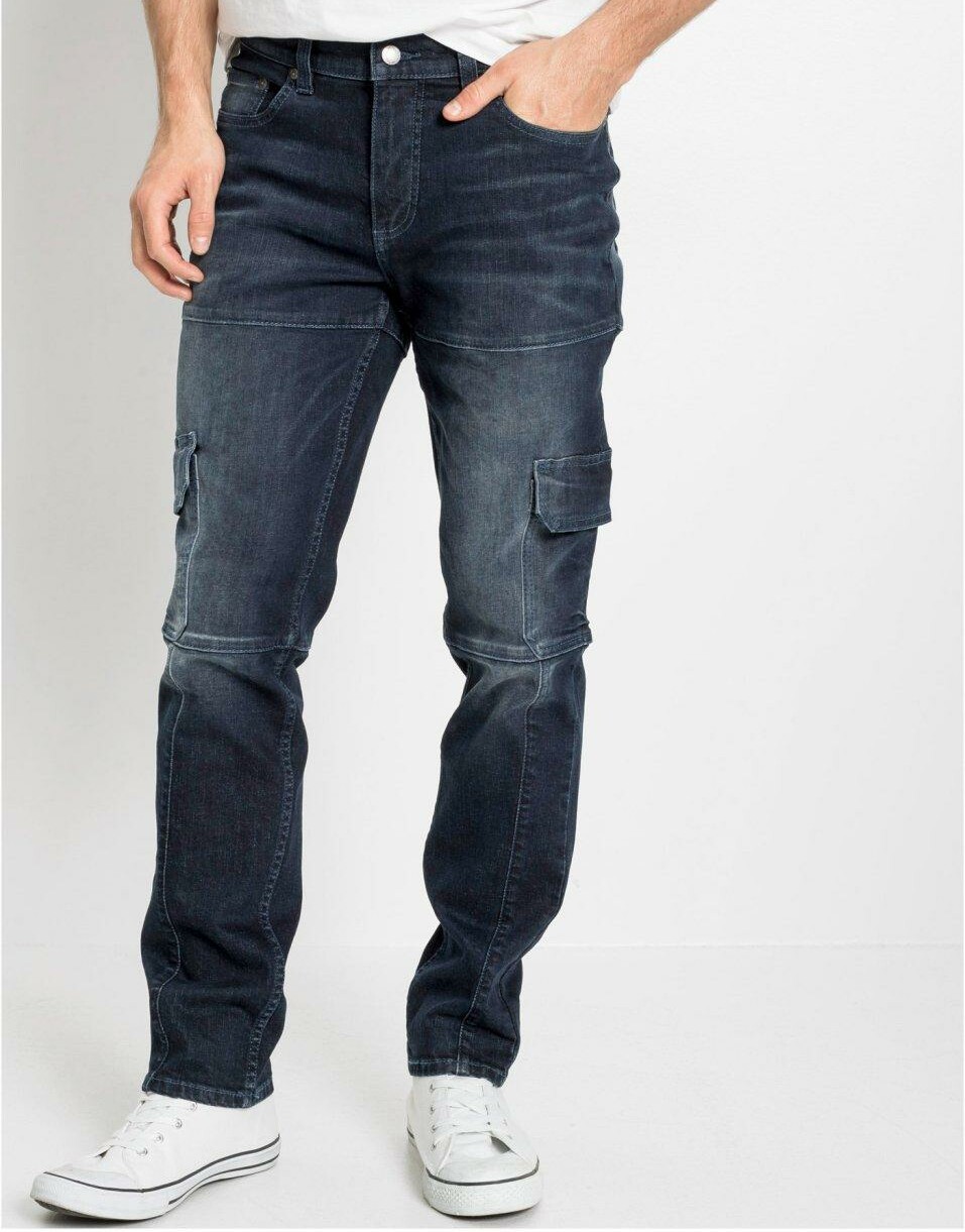 NIEBIESKIE SPODNIE JEANS