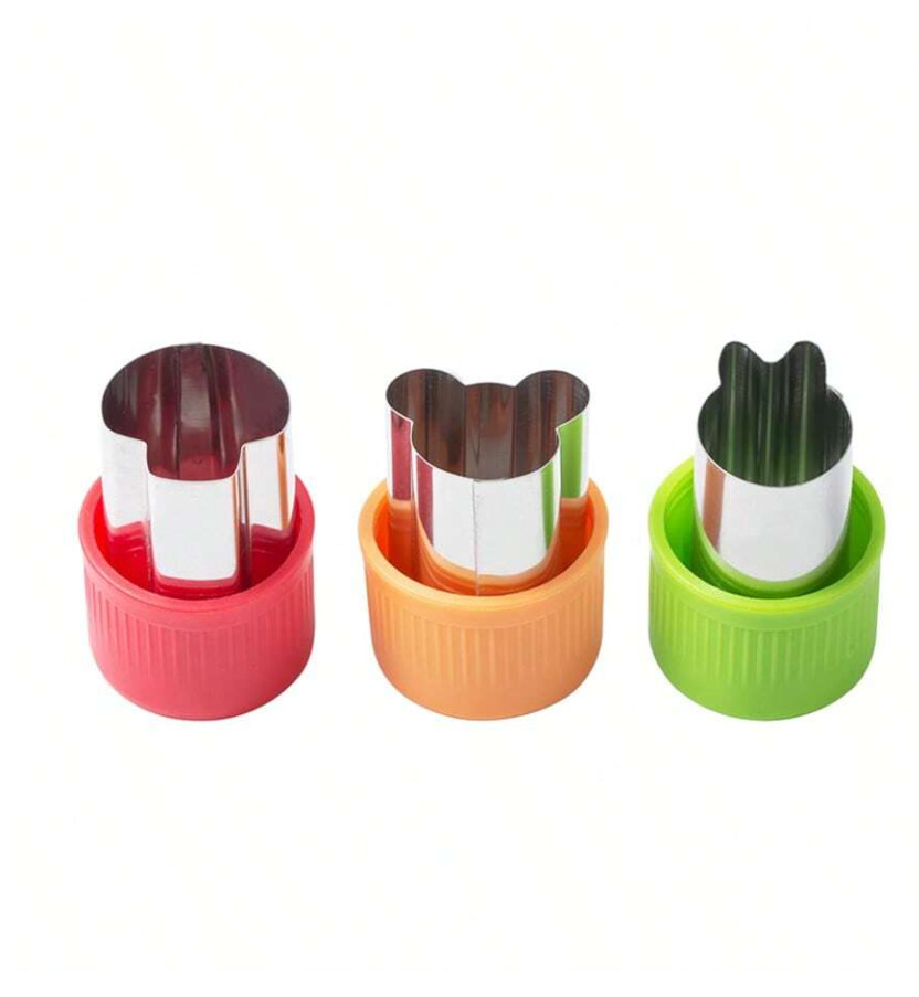FOREMKI DO WYCINANIA ŻYWNOŚCI 3-PACK