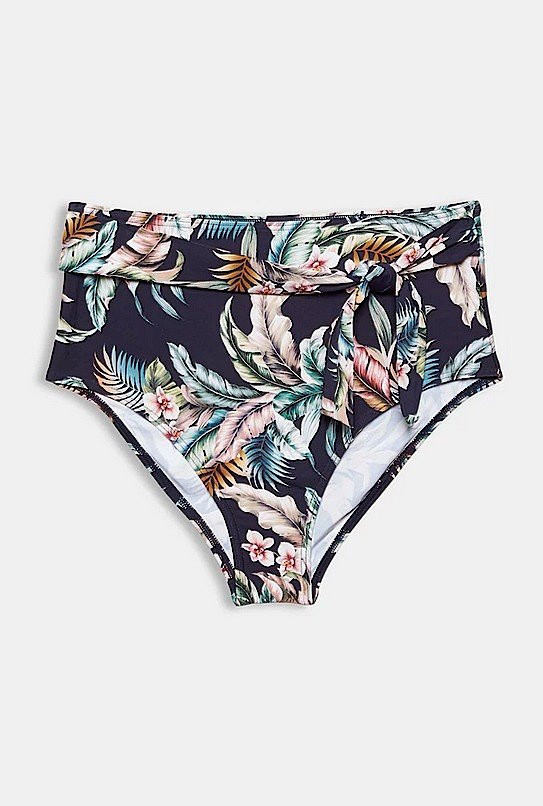 dół od bikini wysoki stan wzór