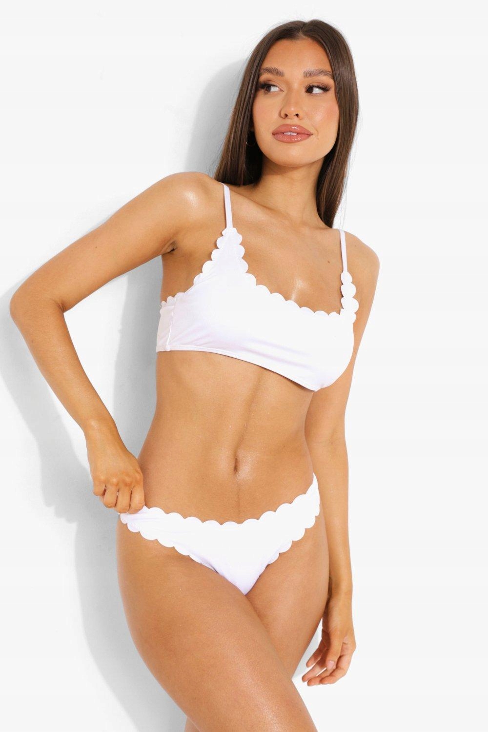 BIAŁY DÓŁ OD BIKINI 