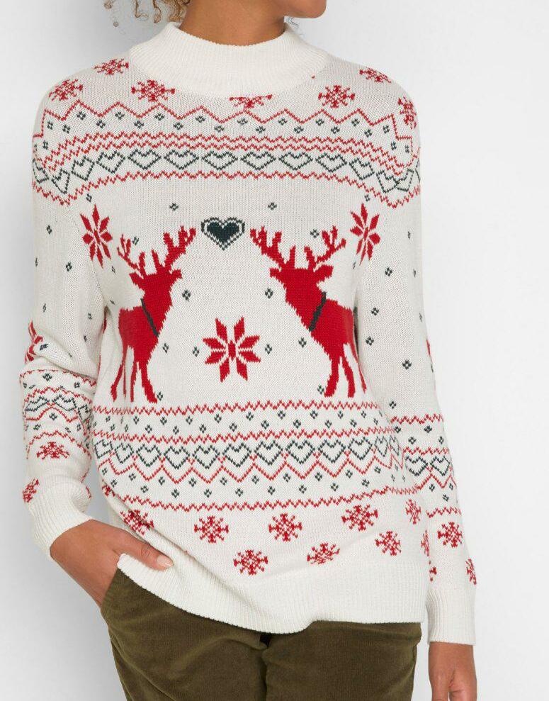  SWETER W NORWESKI WZÓR