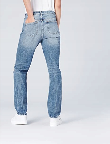 NIEBIESKIE SPODNIE JEANS
