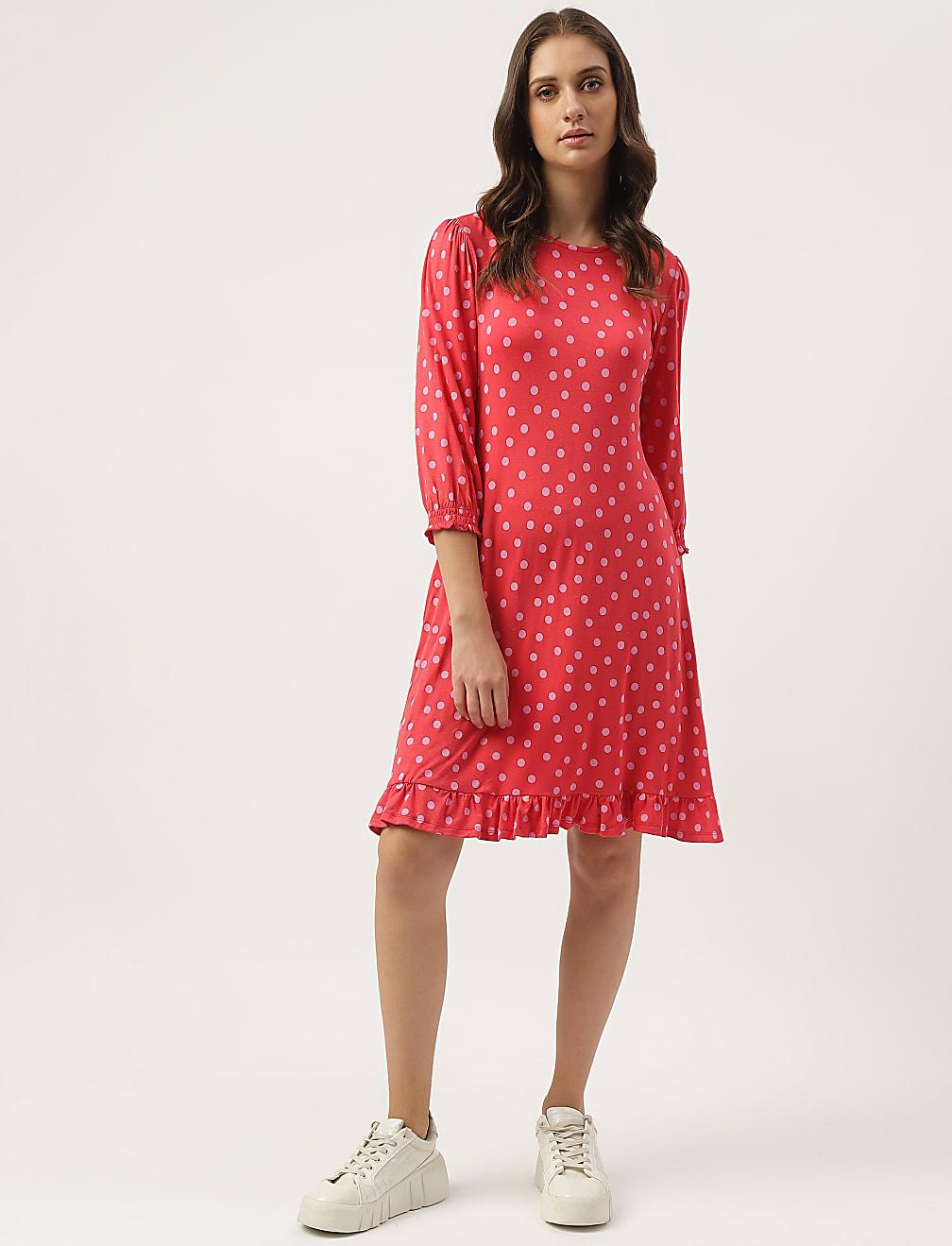 SUKIENKA RĘKAW 3/4 PRINT T42-6159K-F9