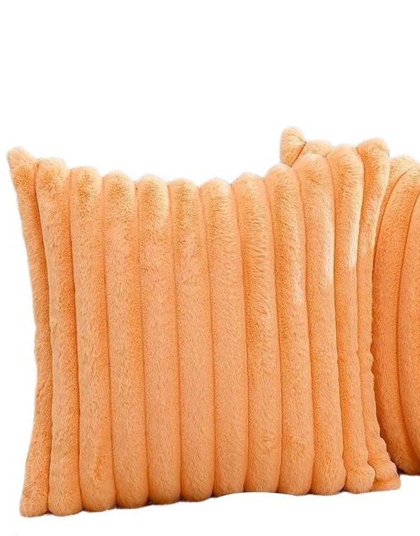 pomarańczowa poszewka na poduszkę