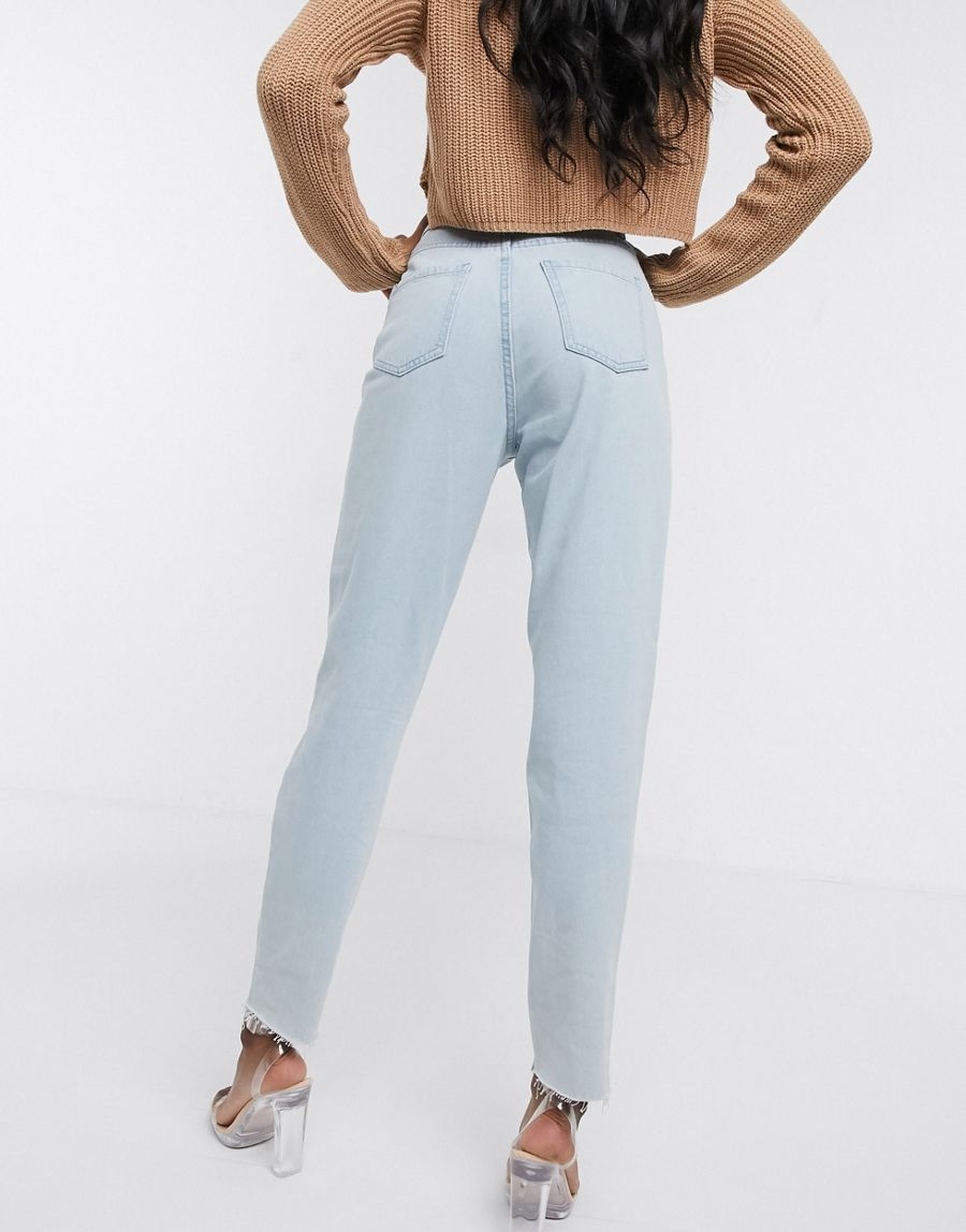 NIEBIESKIE SPODNIE JEANS