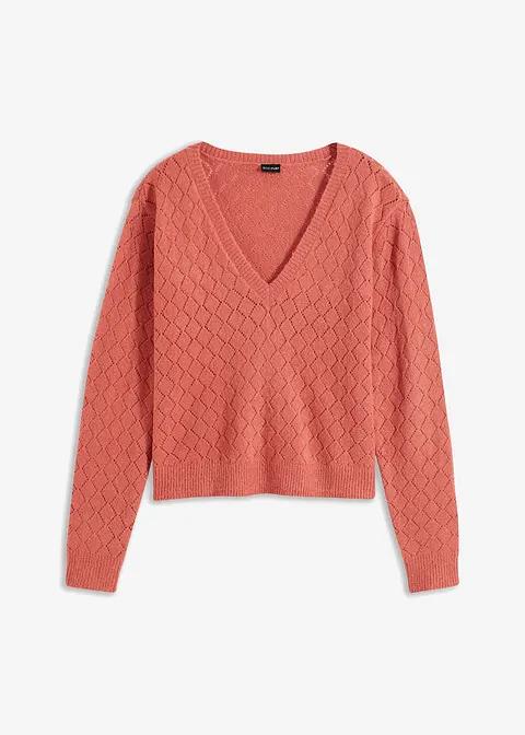KRÓTKI SWETER DAMSKI