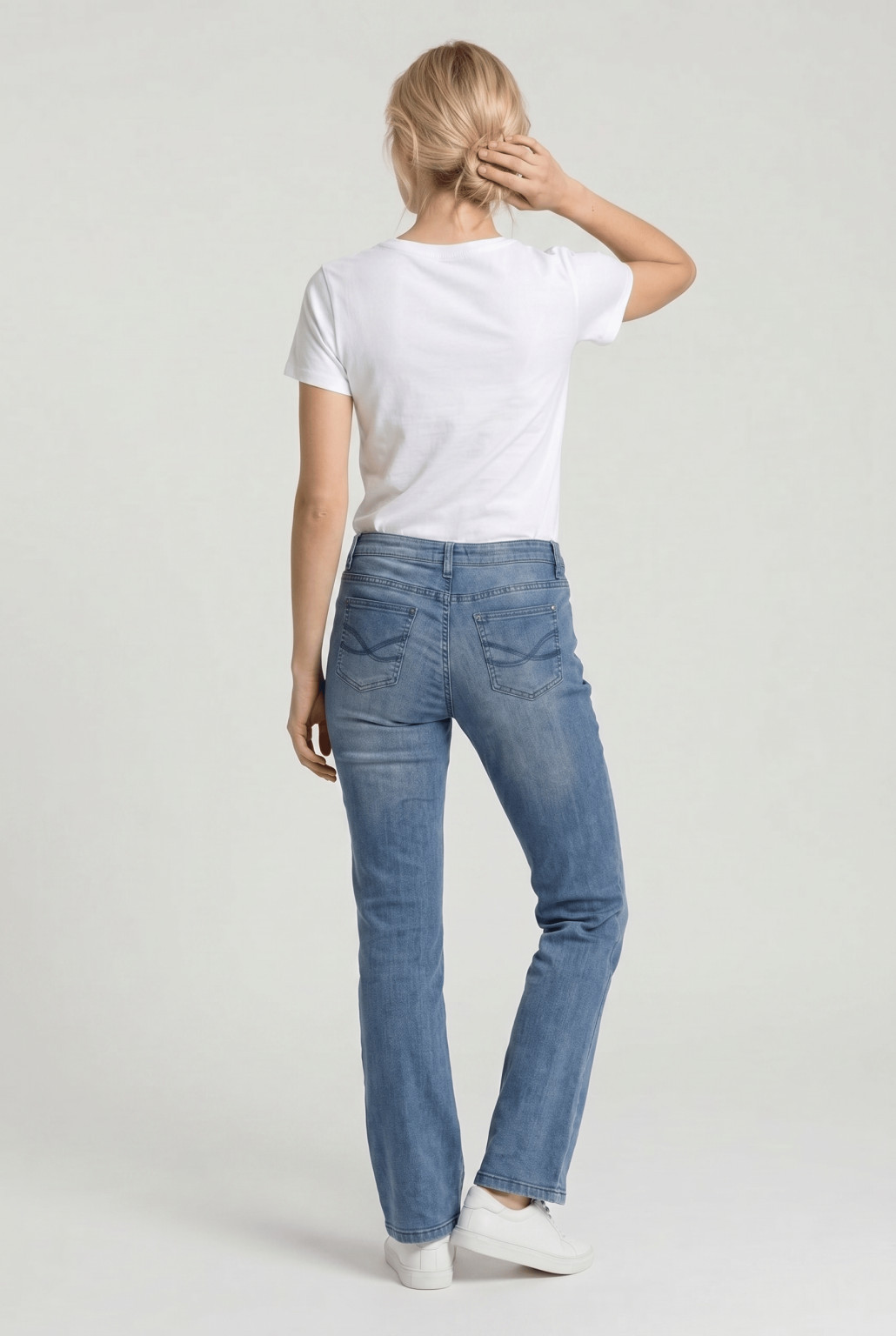 spodnie jeans dzwony