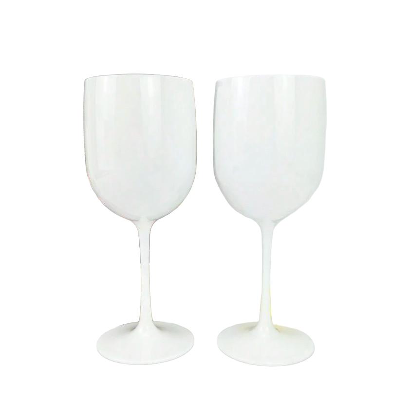 biały kieliszek 2-pack