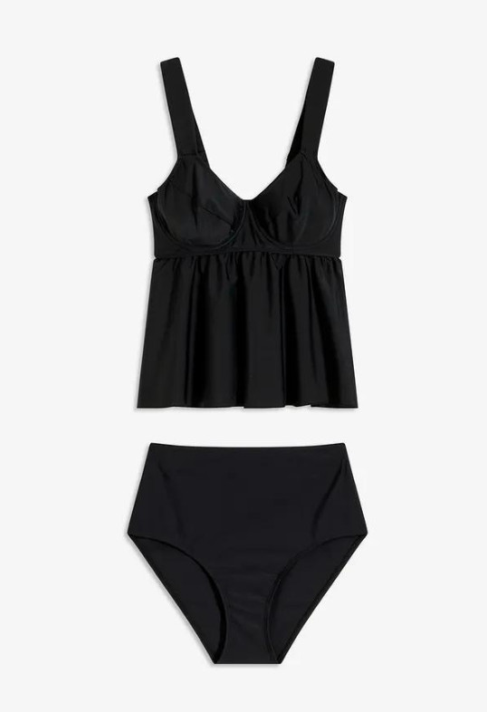góra od stroju kąpielowego tankini 