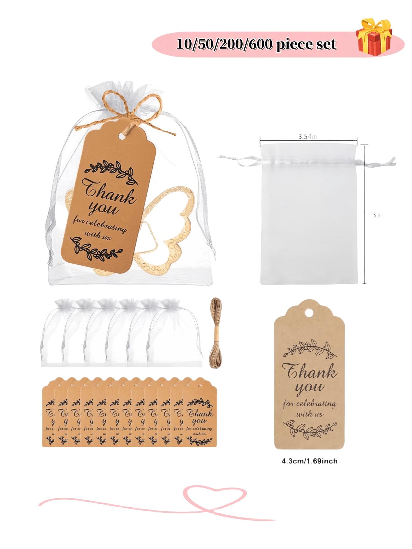 woreczki z podziękowaniami 25-pack