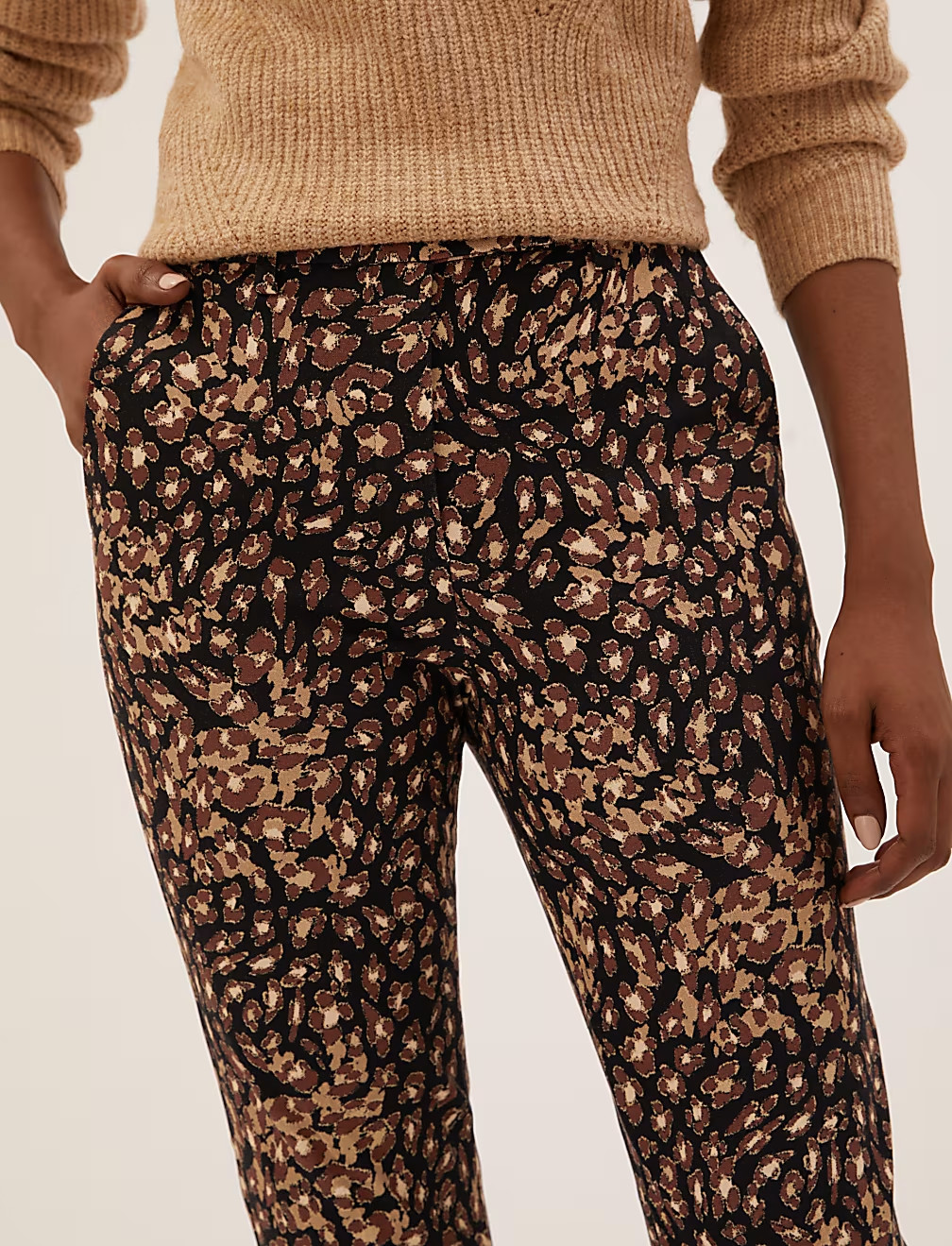 SPODNIE ANIMAL PRINT T59-1206T-Y4