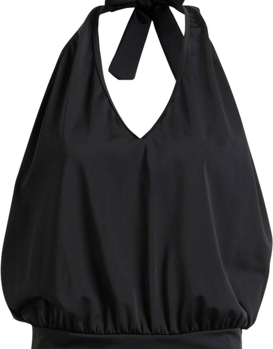 CZARNY TOP TANKINI