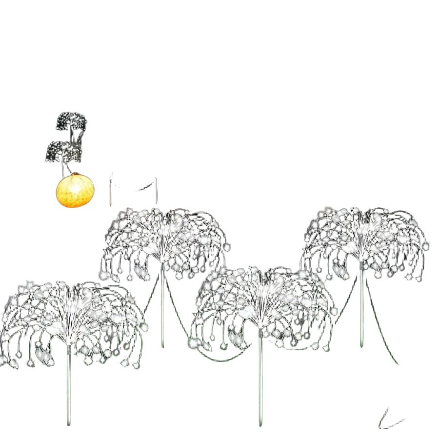 lampa solarna ogrodowa led 4-pack