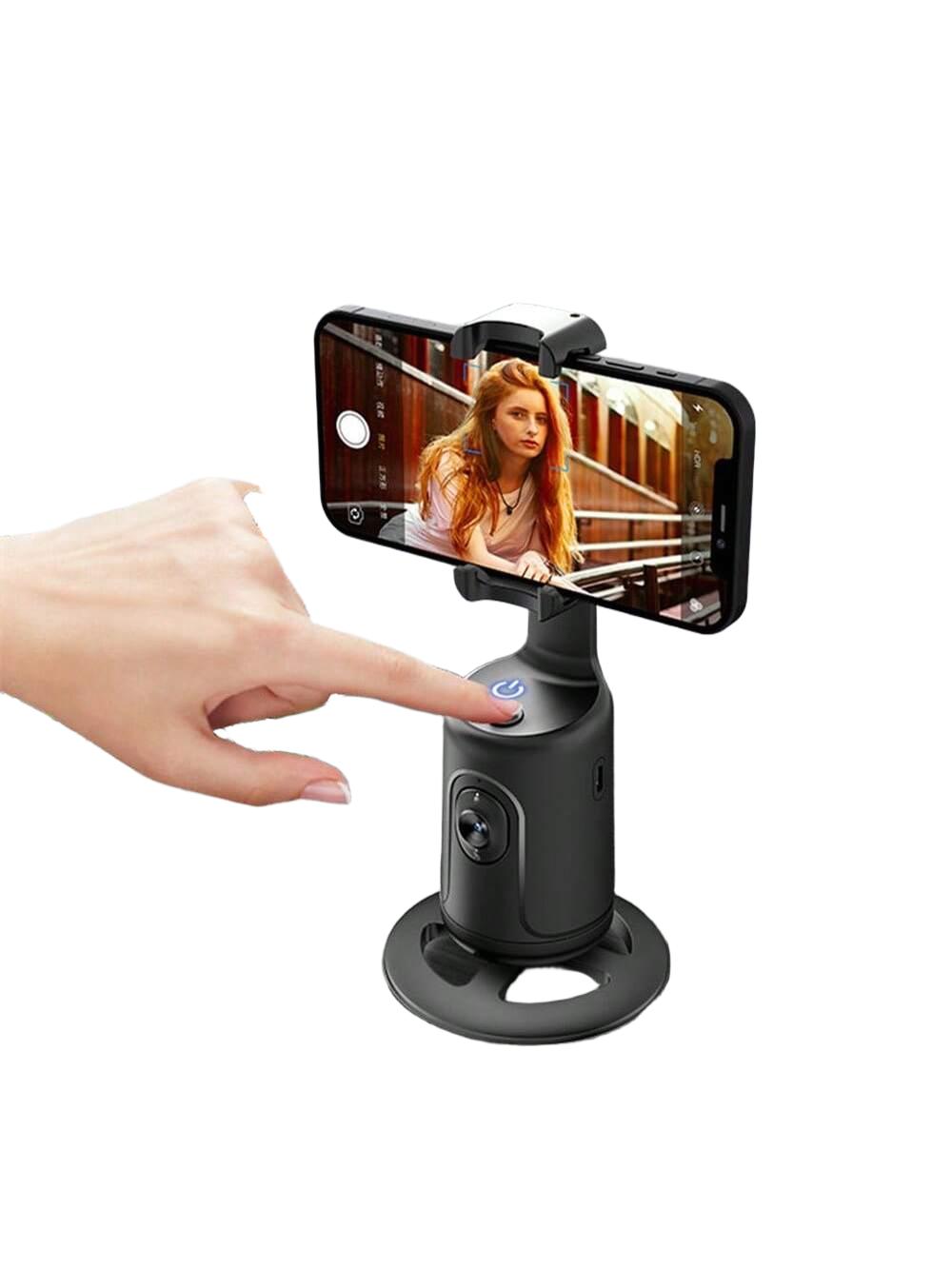 selfie stick na statywie