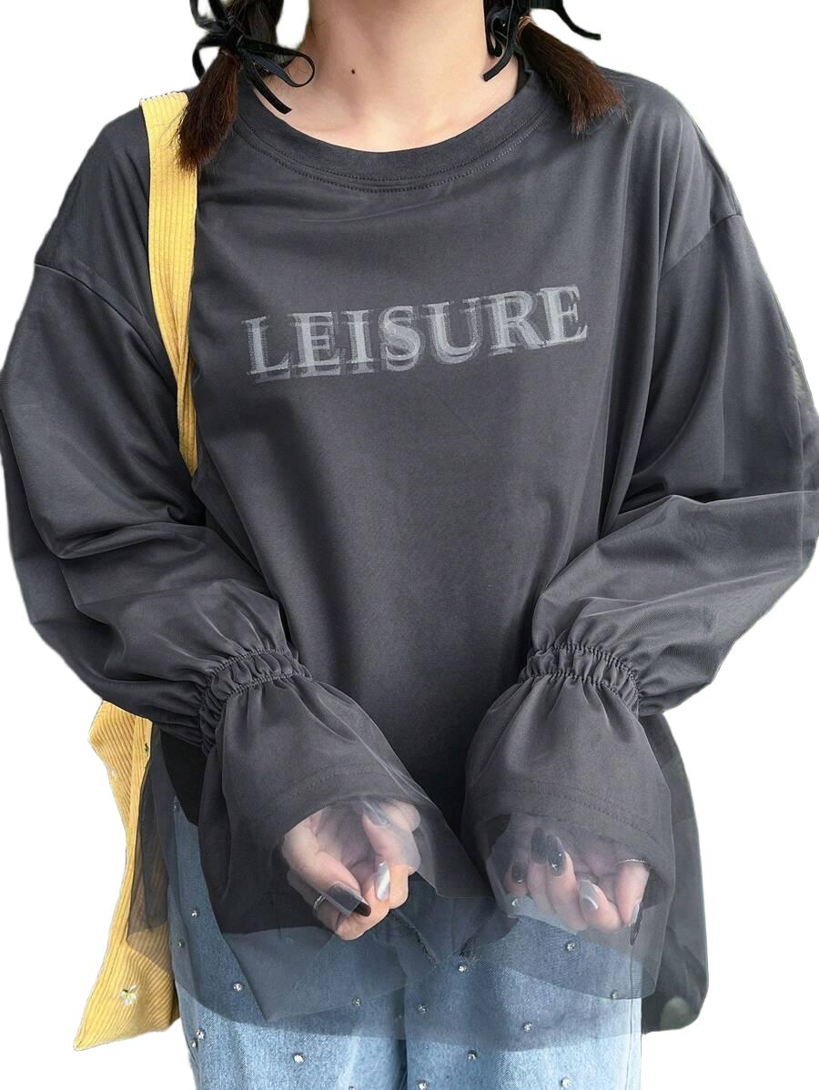 BLUZA DAMSKA Z NAPISEM