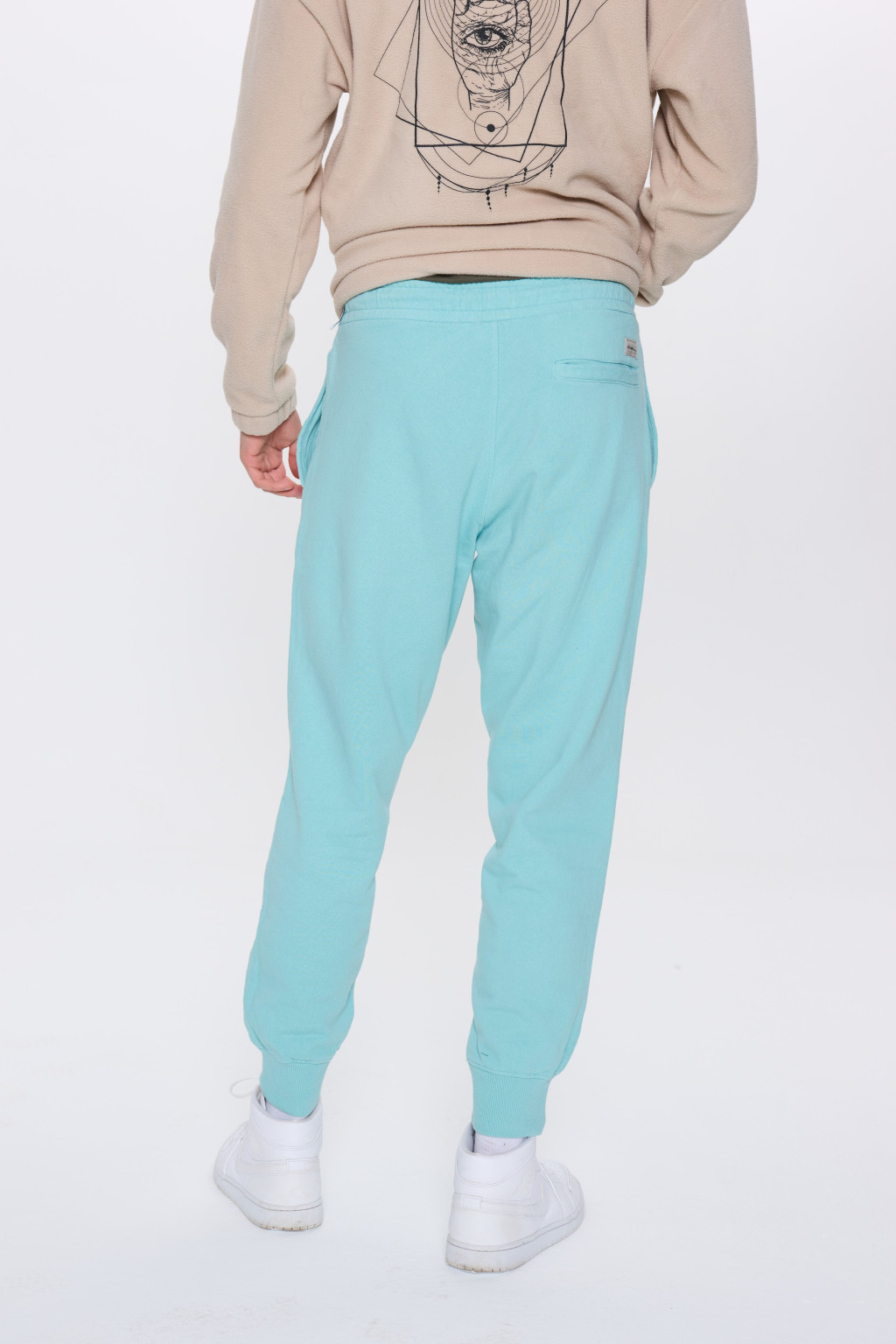 NIEBIESKIE SPODNIE DRESOWE 2550033-15032
