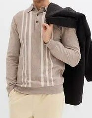 MĘSKI SWETER W PASKI 