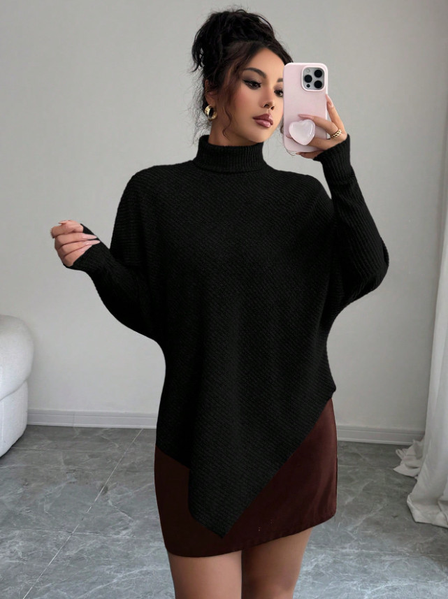 czarny SWETER GOLF
