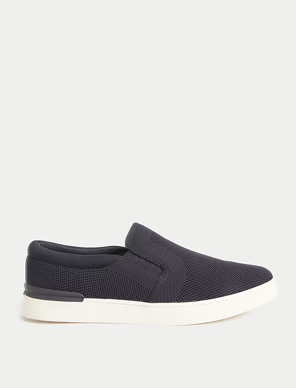 granatowe trampki slip on