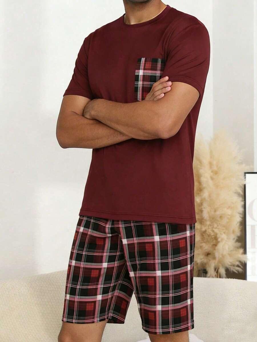t-shirt spodenki komplet piżama