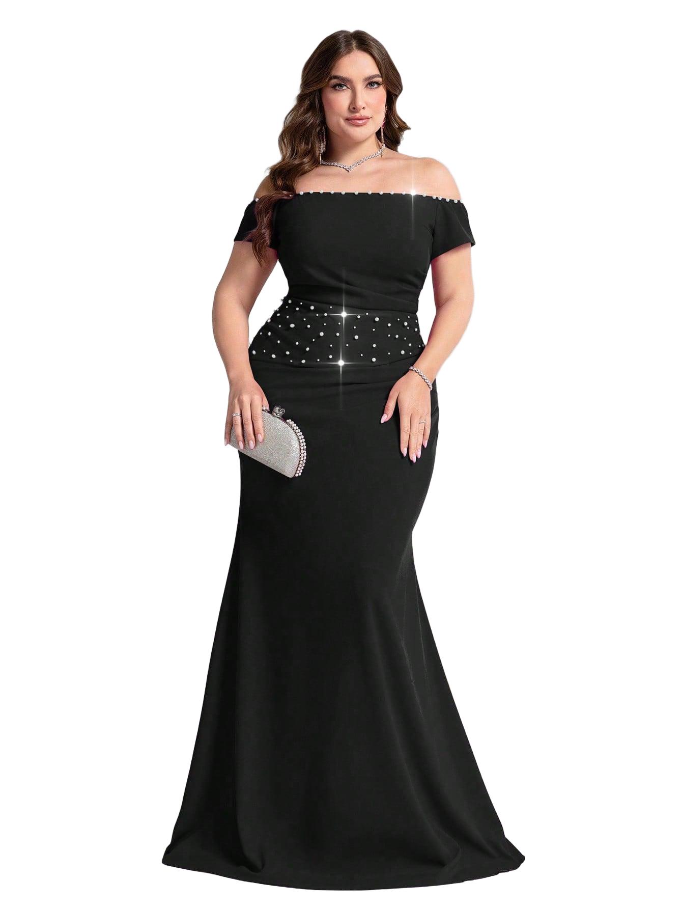 ELEGANCKA BANDAŻOWA MAXI SUKIENKA HISZPANKA KOKTAJLOWA