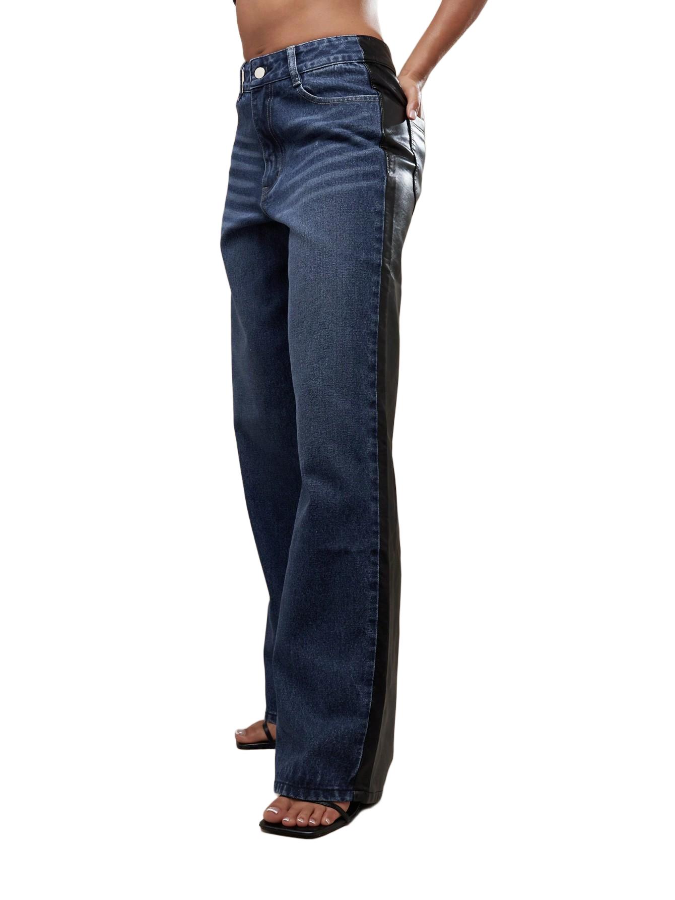 JEANSY DAMSKIE BOOTCUT Z LAMPASAMI 