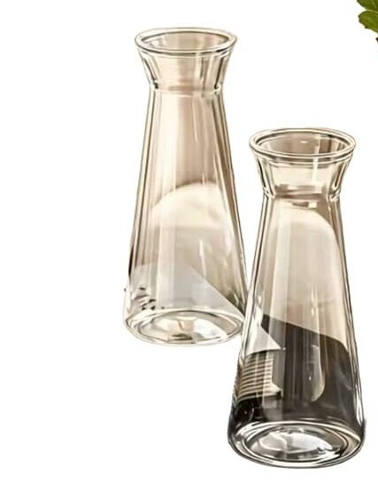 plastikowy wazon na kwiaty 2-pack
