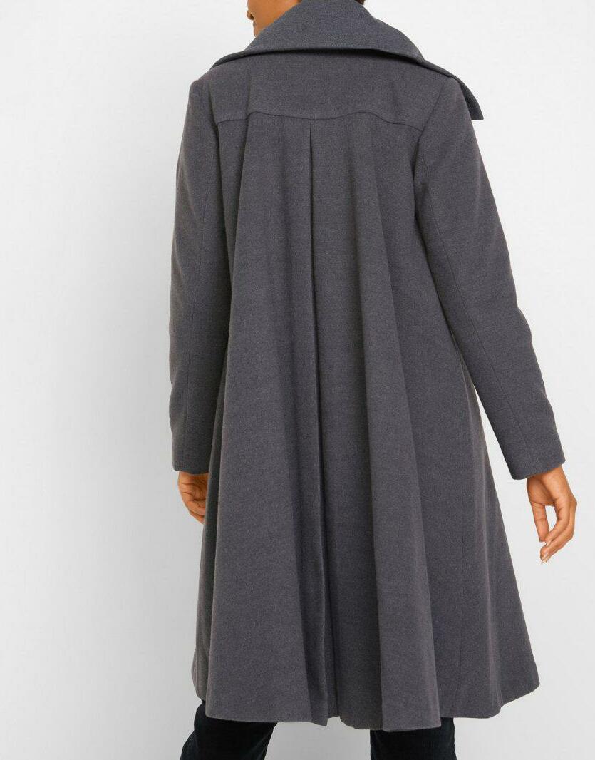 PŁASZCZ OVERSIZE Z KOŁNIERZEM
