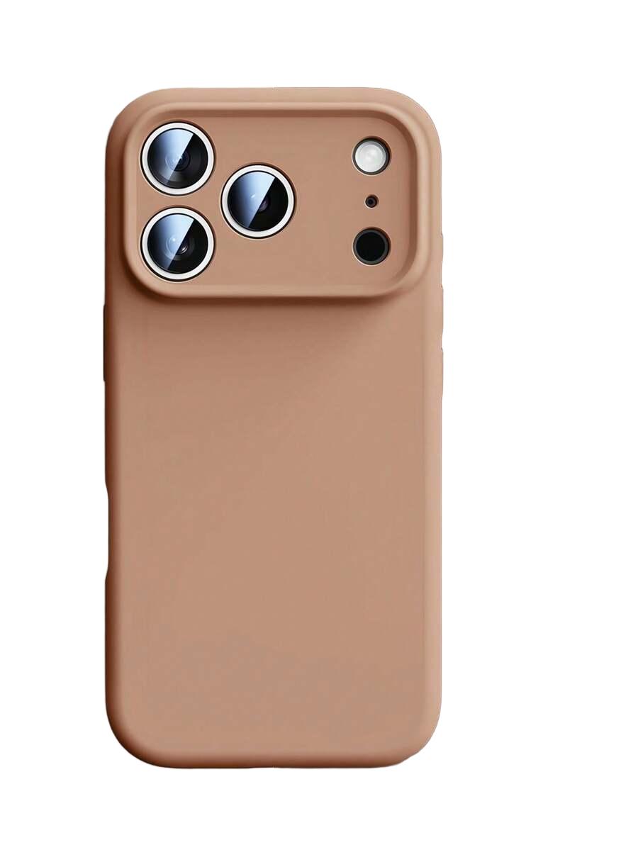 brązowe etui na telefon iphone 17 pro max