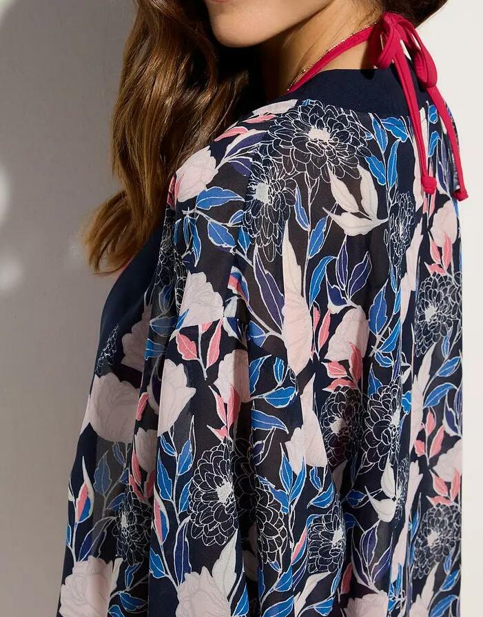 KIMONO PLAŻOWE WE WZORY