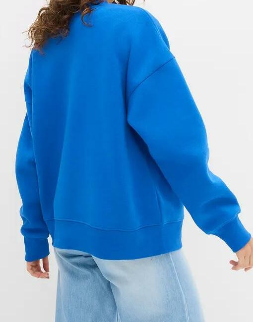 BLUZA DAMSKA BAWEŁNIANA WKŁADANA PRZEZ GŁOWĘ
