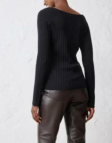 SWETER CZARNY DAMSKI
