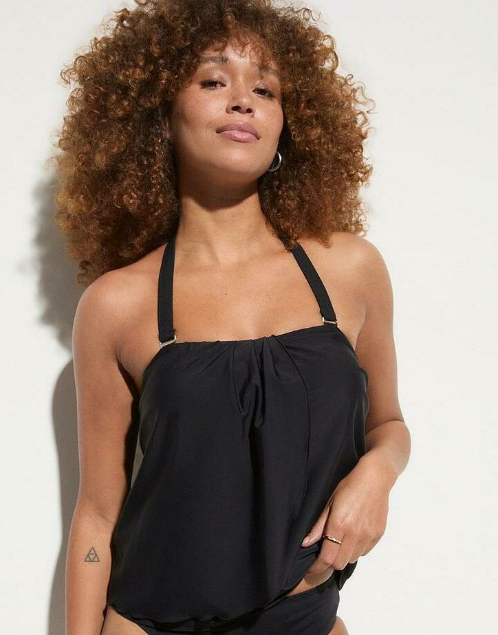 CZARNA GÓRA OD BIKINI TANKINI 