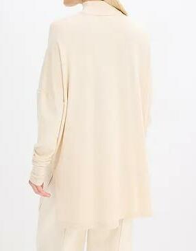 SWETER DAMSKI Z GOLFEM OVERSIZE 