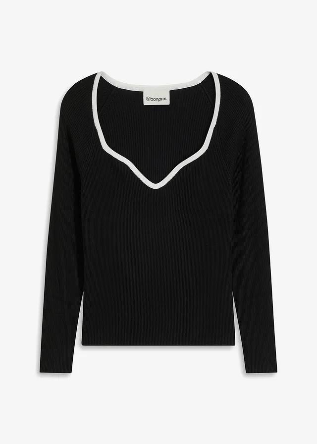 SWETER DAMSKI CZARNY