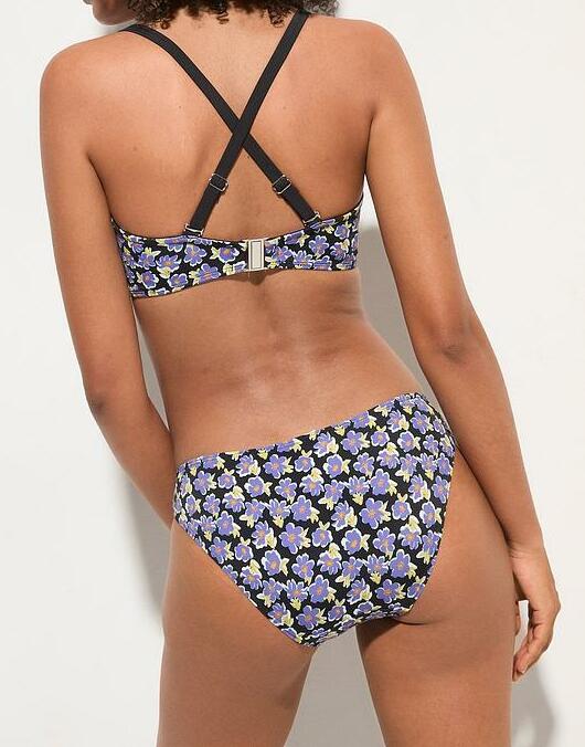  KOMPLET BIKINI W KWIATKI 