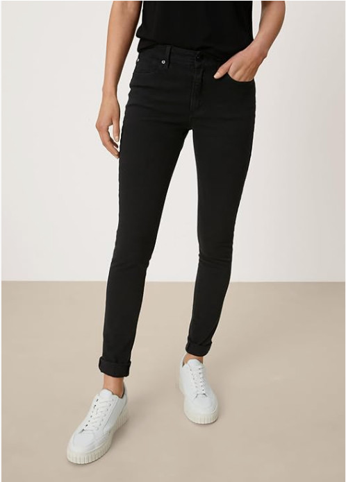 CZARNE SPODNIE JEANS RURKI