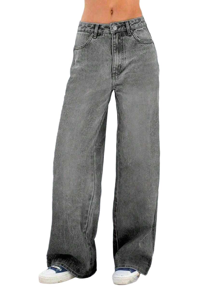 DAMSKIE JEANSY RETRO