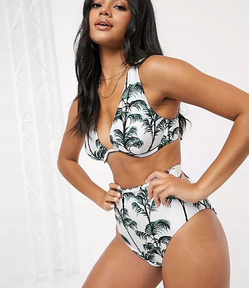 dół od bikini wzór 