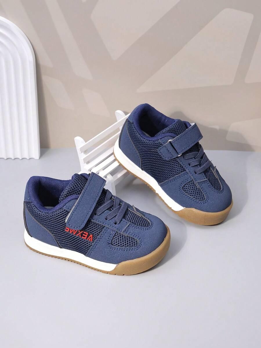 niebieskie buty sportowe rzepy