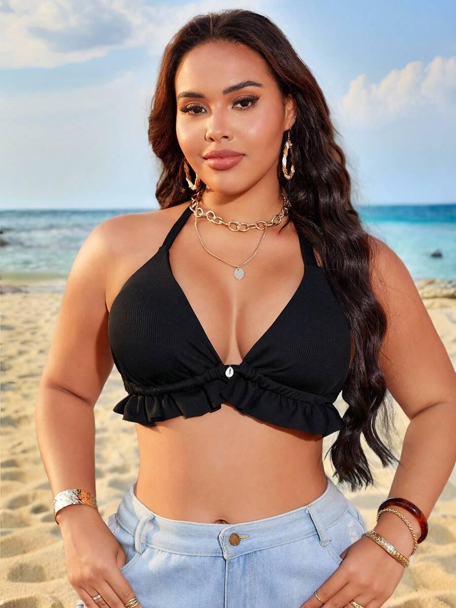 czarna góra od bikini