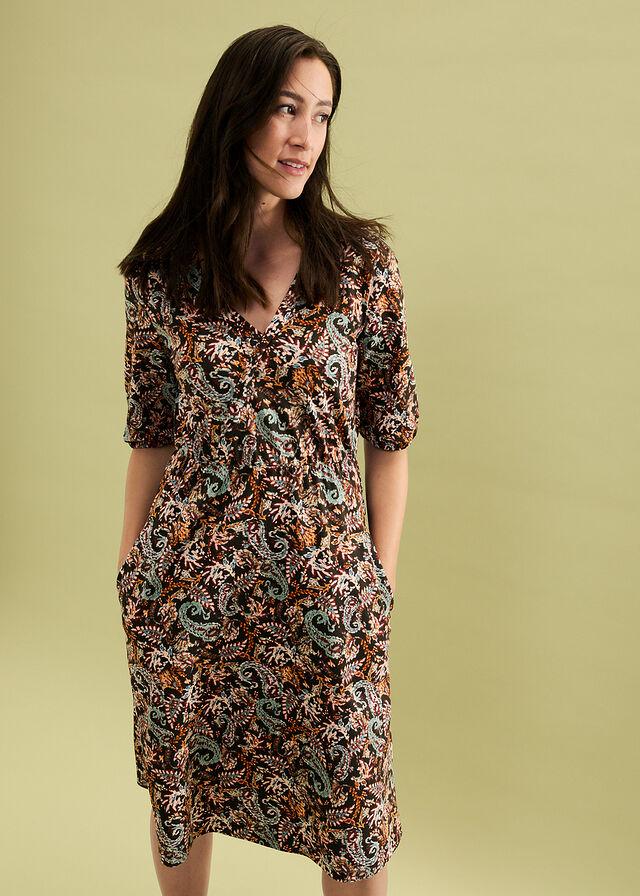 SUKIENKA WZÓR V-NECK