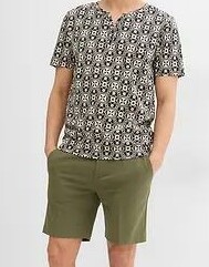 T-SHIRT MĘSKI V-DEKOLT PLUS SIZE BAWEŁNA