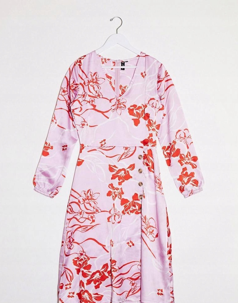 MIDI SUKIENKA V-NECK
